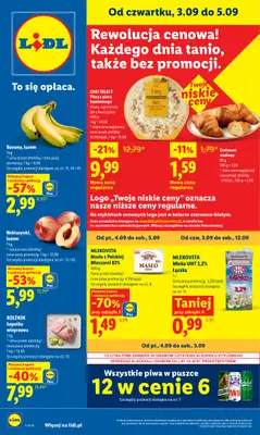 Lidl - gazetka promocyjna Oferta od czwartku od czwartku 03.09 do soboty 05.09