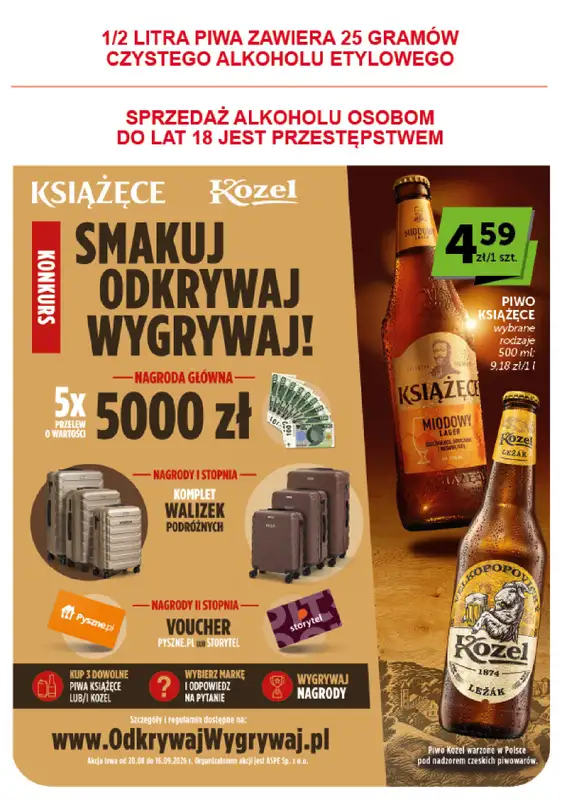 Euro Sklep - gazetka promocyjna Gazetka Supermarket od czwartku 03.09 do środy 09.09 - strona 12