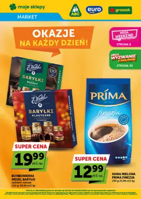 Euro Sklep - gazetka promocyjna Gazetka Market od czwartku 03.09 do środy 09.09