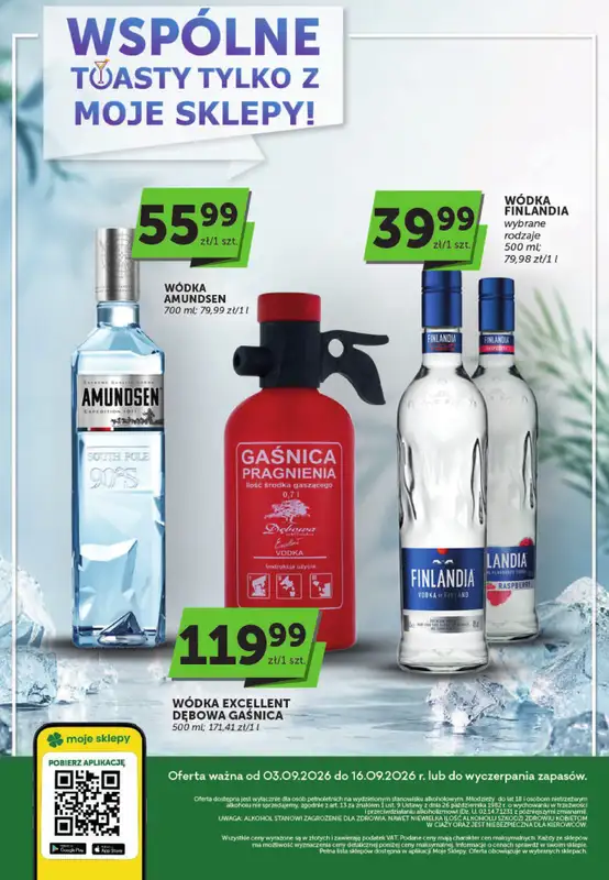 Euro Sklep - gazetka promocyjna Gazetka alkoholowa od czwartku 03.09 do soboty 19.09