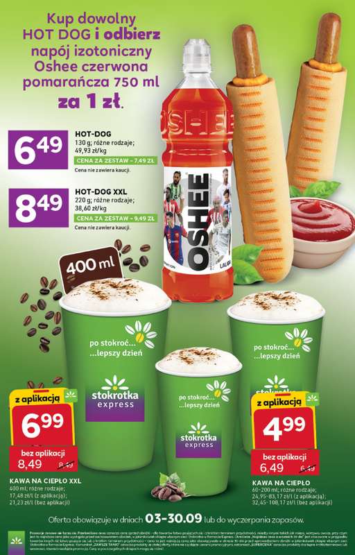 Stokrotka - gazetka promocyjna Gazetka Express od czwartku 03.09 do środy 09.09 - strona 5