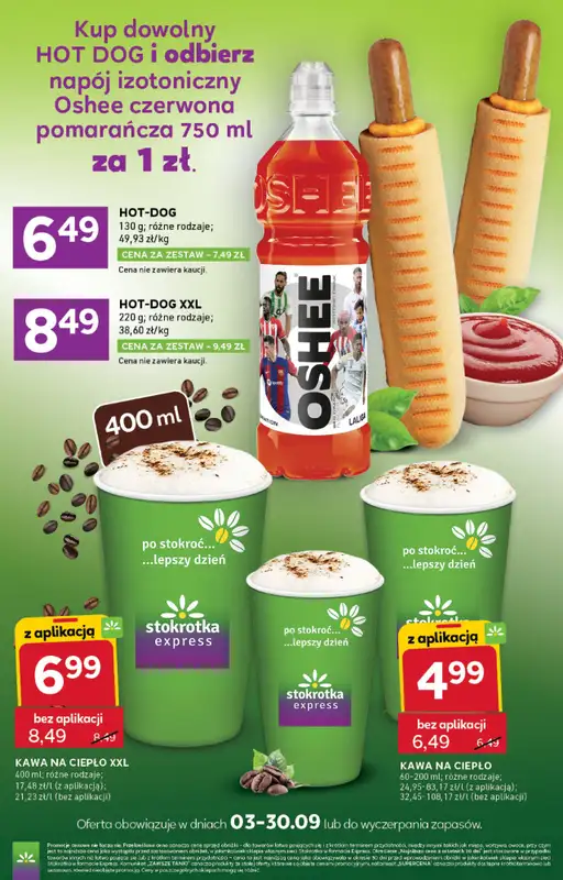 Stokrotka - gazetka promocyjna Gazetka Express od czwartku 03.09 do środy 09.09 - strona 5