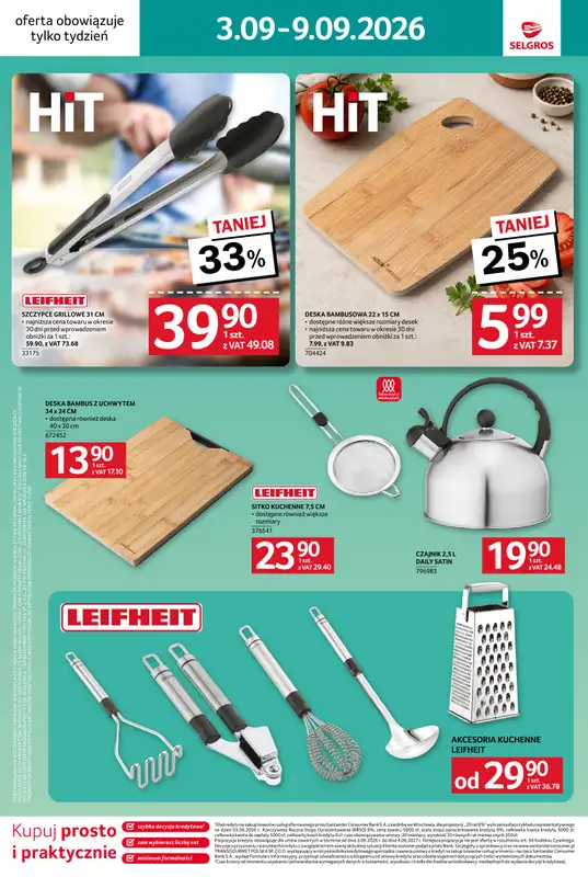 Selgros - gazetka promocyjna Sprawdź, co więcej od czwartku 03.09 do środy 09.09 - strona 11