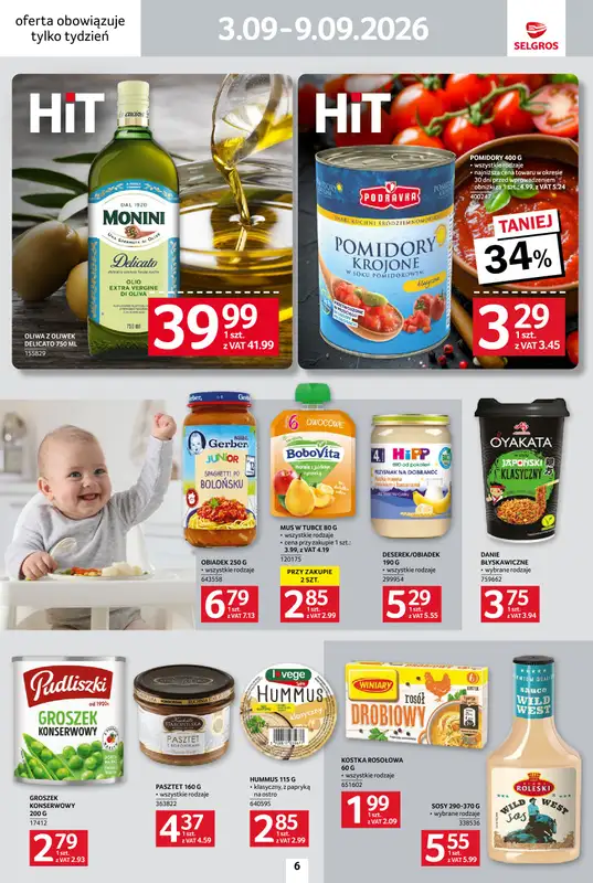 Selgros - gazetka promocyjna Sprawdź, co więcej od czwartku 03.09 do środy 09.09 - strona 6