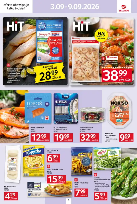 Selgros - gazetka promocyjna Sprawdź, co więcej od czwartku 03.09 do środy 09.09 - strona 5