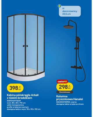 Castorama - gazetka promocyjna Kuchnia i łazienka od środy 02.09 do wtorku 15.09 - strona 9