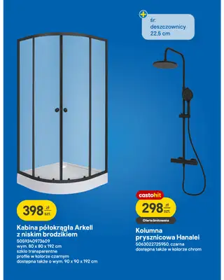 Castorama - gazetka promocyjna Kuchnia i łazienka od środy 02.09 do wtorku 15.09 - strona 9