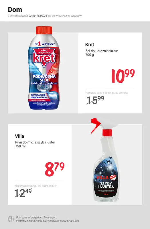Rossmann - gazetka promocyjna Nowe MEGA promocje od 3.09 od czwartku 03.09 do środy 16.09 - strona 11