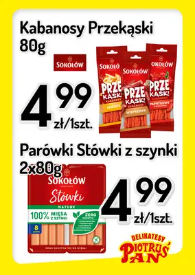 Delikatesy Piotruś Pan - gazetka promocyjna Plakaty promocyjne od czwartku 03.09 do środy 09.09
