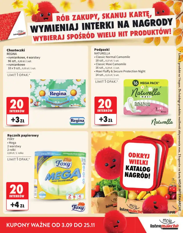 Intermarche - gazetka promocyjna Katalog Nagród od czwartku 03.09 do niedzieli 25.10 - strona 11