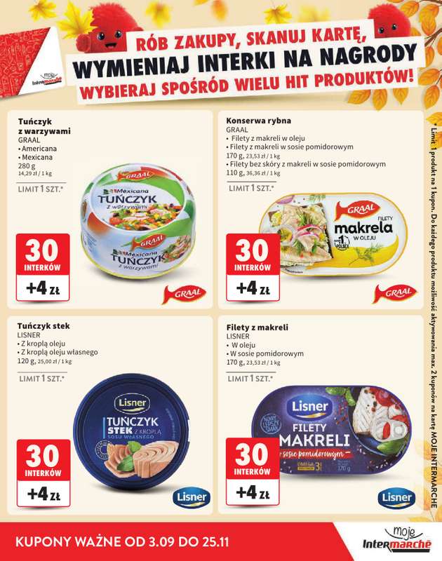 Intermarche - gazetka promocyjna Katalog Nagród od czwartku 03.09 do niedzieli 25.10 - strona 15