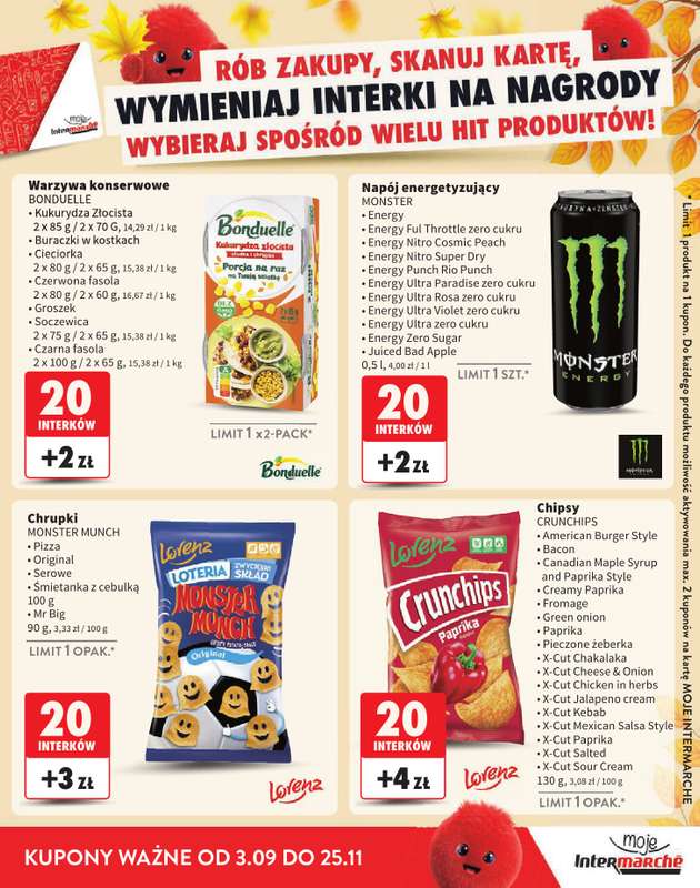 Intermarche - gazetka promocyjna Katalog Nagród od czwartku 03.09 do niedzieli 25.10 - strona 7