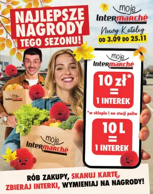 Intermarche - gazetka promocyjna Katalog Nagród od czwartku 03.09 do niedzieli 25.10