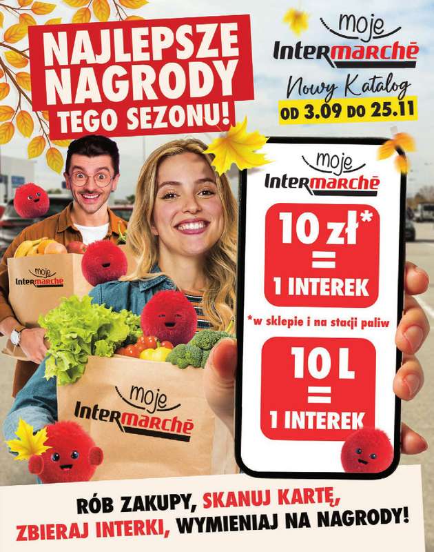 Intermarche - gazetka promocyjna Katalog Nagród od czwartku 03.09 do niedzieli 25.10