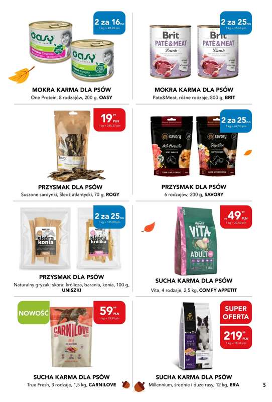 Aquael zoo - gazetka promocyjna Gazetka od czwartku 03.09 do środy 30.09 - strona 5