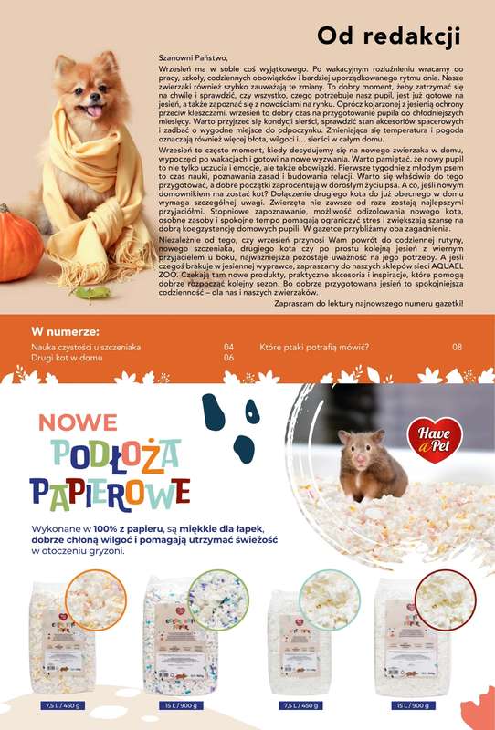Aquael zoo - gazetka promocyjna Gazetka od czwartku 03.09 do środy 30.09 - strona 3