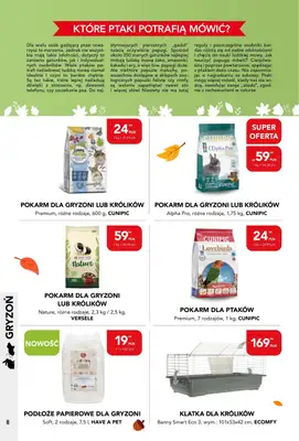 Aquael zoo - gazetka promocyjna Gazetka od czwartku 03.09 do środy 30.09 - strona 8