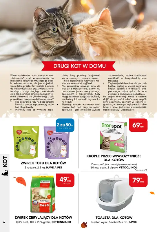 Aquael zoo - gazetka promocyjna Gazetka od czwartku 03.09 do środy 30.09 - strona 6