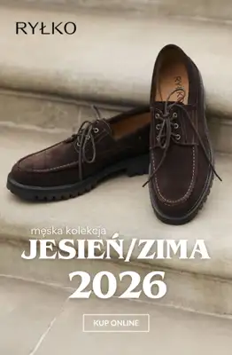 Ryłko - gazetka promocyjna Nowa kolekcja męska Jesień/Zima 2026 od czwartku 03.09 