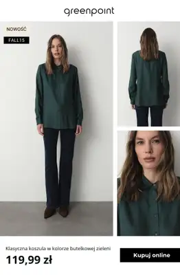 Greenpoint - gazetka promocyjna -15% na nową kolekcję przy zakupie 2 produktów od czwartku 03.09 do wtorku 15.09 - strona 12