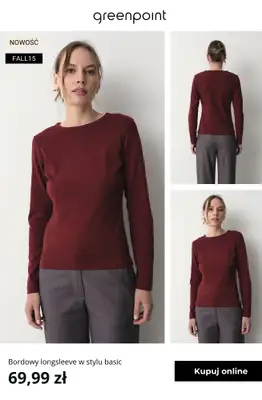 Greenpoint - gazetka promocyjna -15% na nową kolekcję przy zakupie 2 produktów od czwartku 03.09 do wtorku 15.09 - strona 5