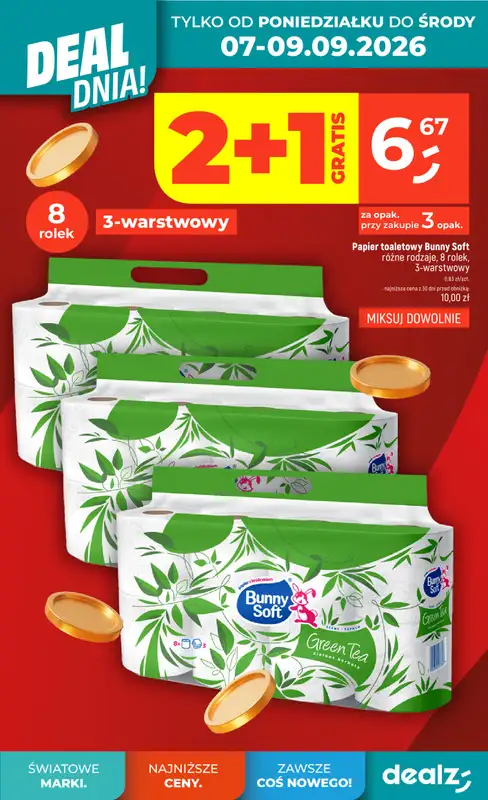Dealz - gazetka promocyjna Make a Dealz!  do środy 09.09 - strona 7