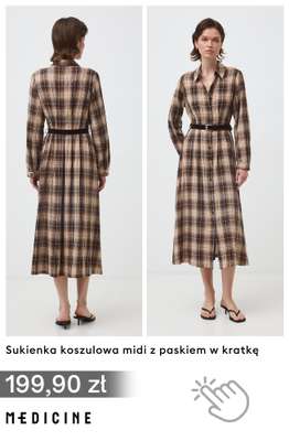 Medicine - gazetka promocyjna Jesienne trendy - ubrania w kratę od czwartku 03.09 do poniedziałku 14.09 - strona 8