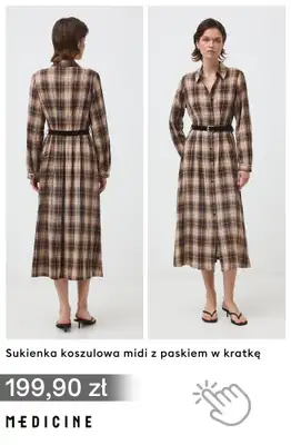 Medicine - gazetka promocyjna Jesienne trendy - ubrania w kratę od czwartku 03.09 do poniedziałku 14.09 - strona 8