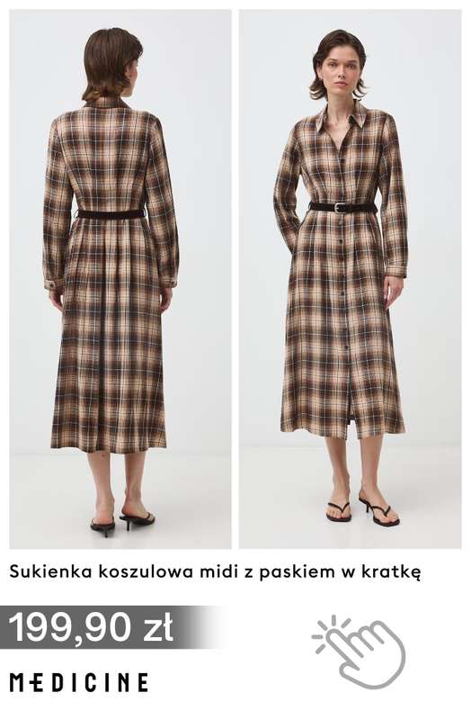 Medicine - gazetka promocyjna Jesienne trendy - ubrania w kratę od czwartku 03.09 do poniedziałku 14.09 - strona 8