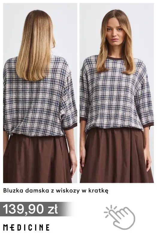 Medicine - gazetka promocyjna Jesienne trendy - ubrania w kratę od czwartku 03.09 do poniedziałku 14.09 - strona 7