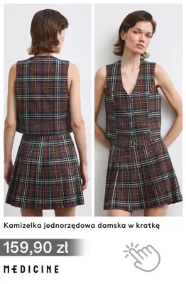 Medicine - gazetka promocyjna Jesienne trendy - ubrania w kratę od czwartku 03.09 do poniedziałku 14.09 - strona 6