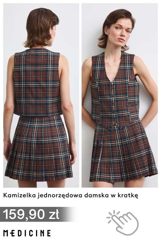 Medicine - gazetka promocyjna Jesienne trendy - ubrania w kratę od czwartku 03.09 do poniedziałku 14.09 - strona 6