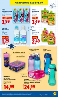 Lidl - gazetka promocyjna Oferta od czwartku od czwartku 03.09 do soboty 05.09 - strona 47