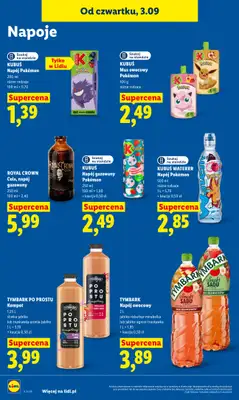 Lidl - gazetka promocyjna Oferta od czwartku od czwartku 03.09 do soboty 05.09 - strona 66