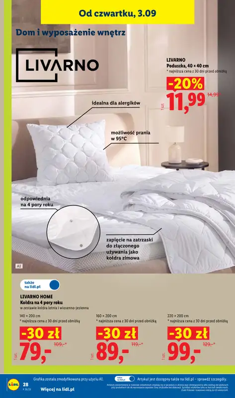 Lidl - gazetka promocyjna Katalog od poniedziałku 31.08 do soboty 05.09 - strona 36