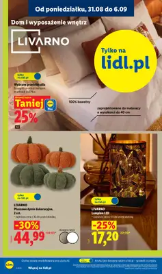 Lidl - gazetka promocyjna Katalog od poniedziałku 31.08 do soboty 05.09 - strona 30