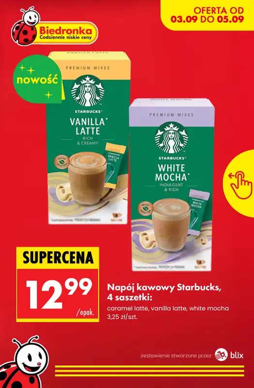 Biedronka - gazetka promocyjna Nowości w Biedronce!  