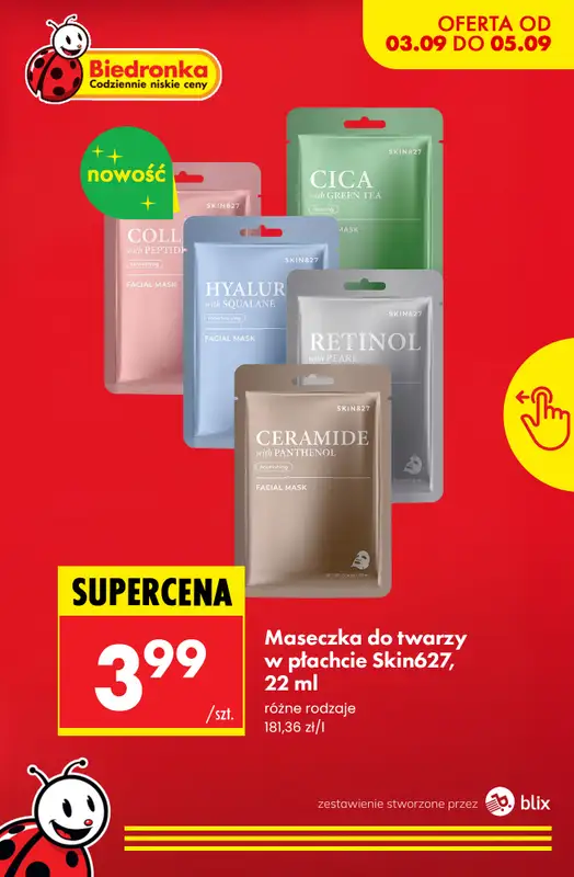 Biedronka - gazetka promocyjna Nowości w Biedronce! od czwartku 03.09 do soboty 05.09 - strona 4