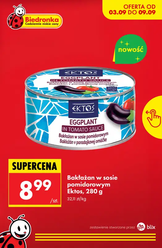 Biedronka - gazetka promocyjna Nowości w Biedronce!   - strona 3