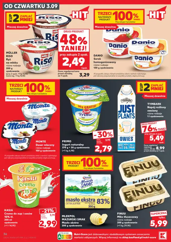 Kaufland - gazetka promocyjna Gazetka Tygodnia od czwartku 03.09 do środy 09.09 - strona 36