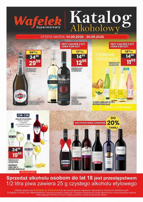 Wafelek - gazetka promocyjna Katalog alkoholowy od czwartku 03.09 do środy 30.09 - strona 4
