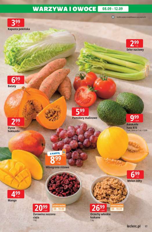 Leclerc - gazetka promocyjna Oferta E.Leclerc od wtorku 08.09 do soboty 19.09 - strona 17