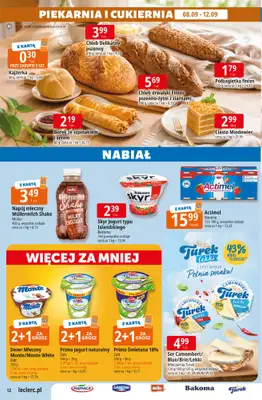 Leclerc - gazetka promocyjna Oferta E.Leclerc od wtorku 08.09 do soboty 19.09 - strona 12