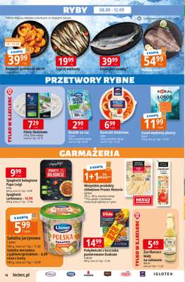 Leclerc - gazetka promocyjna Oferta E.Leclerc od wtorku 08.09 do soboty 19.09 - strona 16