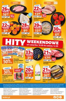 Leclerc - gazetka promocyjna Oferta E.Leclerc od wtorku 08.09 do soboty 19.09 - strona 24