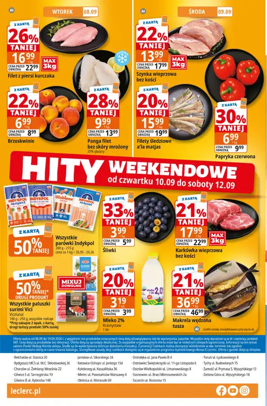 Leclerc - gazetka promocyjna Oferta E.Leclerc od wtorku 08.09 do soboty 19.09 - strona 24