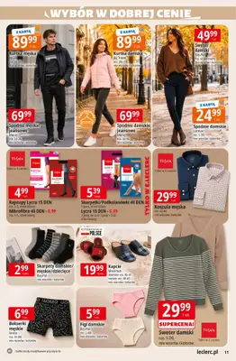 Leclerc - gazetka promocyjna Oferta E.Leclerc od wtorku 08.09 do soboty 19.09 - strona 11