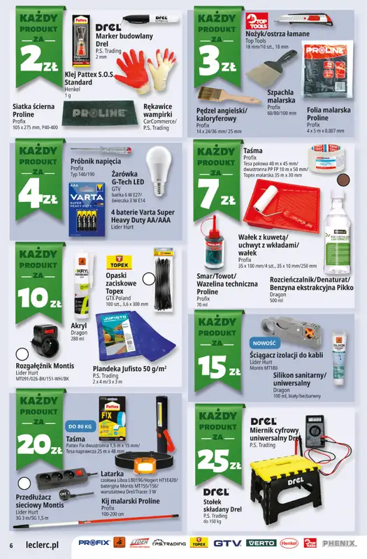 Leclerc - gazetka promocyjna Oferta E.Leclerc od wtorku 08.09 do soboty 19.09 - strona 6