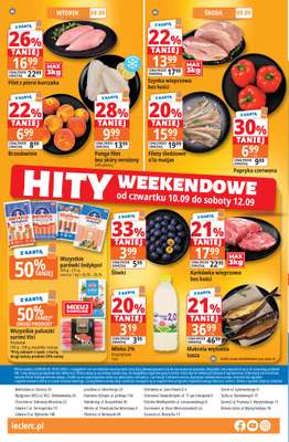 Leclerc - gazetka promocyjna Oferta E.Leclerc od wtorku 08.09 do soboty 19.09 - strona 24