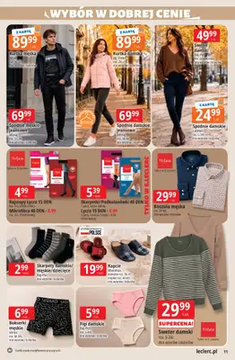 Leclerc - gazetka promocyjna Oferta E.Leclerc od wtorku 08.09 do soboty 19.09 - strona 11